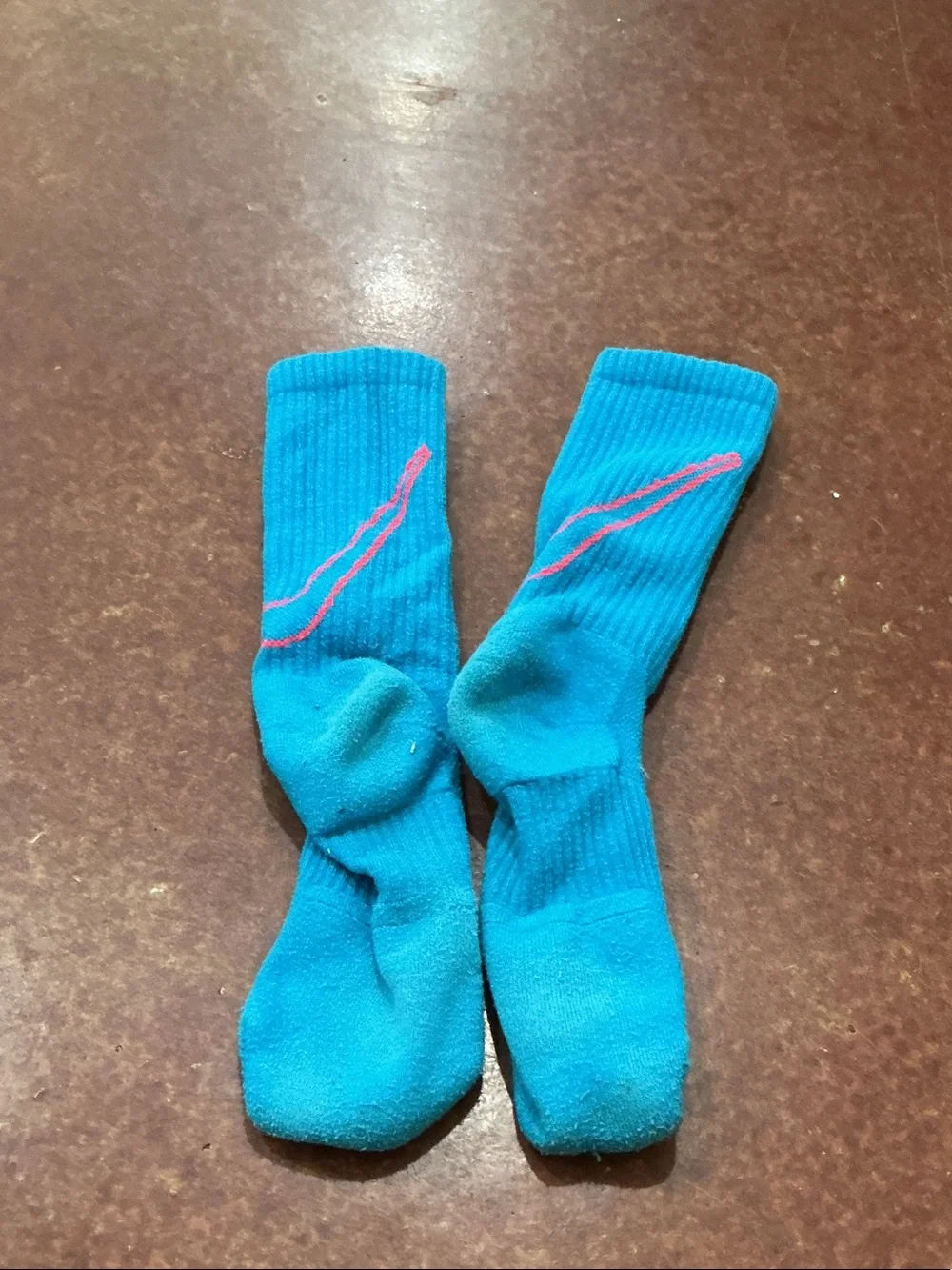 Nike Purple, Orange & Black Performance Crew Socks